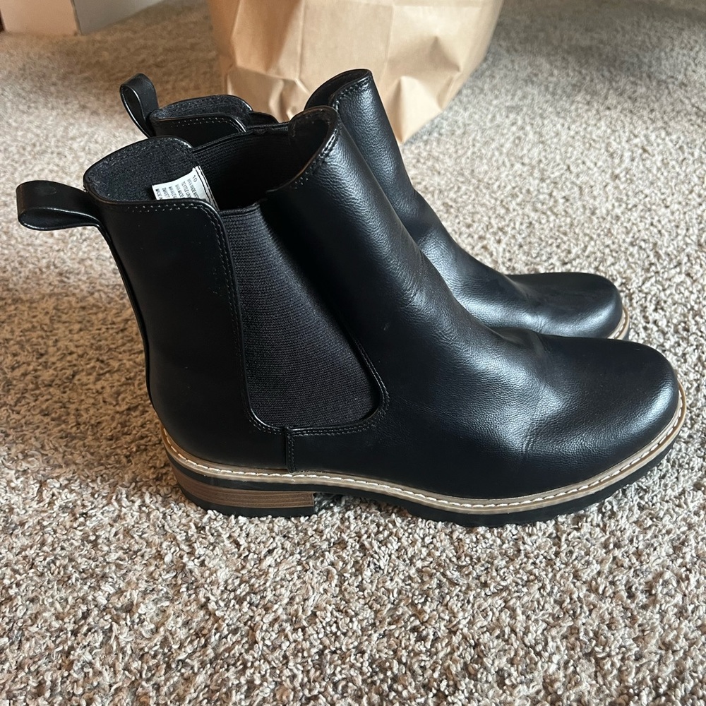 Black booties